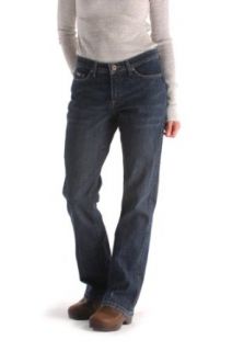 Lee Womens Missy Mid Rise Bootcut Jean with Flap Pockets