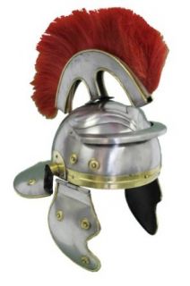 Roman Centurion officers Helmet with red plume: Clothing