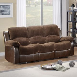 Coleford Coffee Double Reclining Sofa