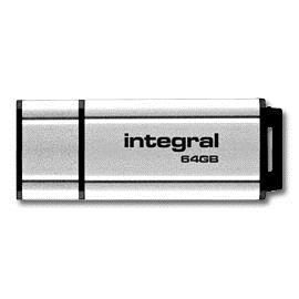 Integral   INFD64GBTITANSL   Titan   Clé USB 2.0   64 Go   Clé USB 2