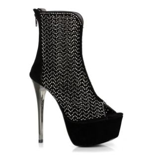 Zig Zag Pattern Ankle Boots Womens High Heel Sexy Boots Shoes