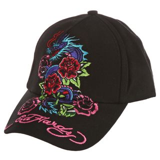 Ed Hardy Girls Dragon Embroidery Hat
