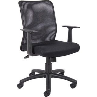 Boss Black Mesh Office Chair
