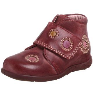 Mini Bulle Hook And Loop Boot,Dark Pink,20 EU (5 M US Toddler) Shoes