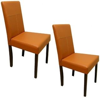 Warehouse of Tiffany Toffee Dining Room Chairs (Set of 4)