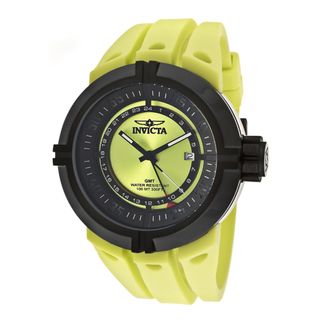 Invicta Mens Force Lime Green Polyurethane Watch