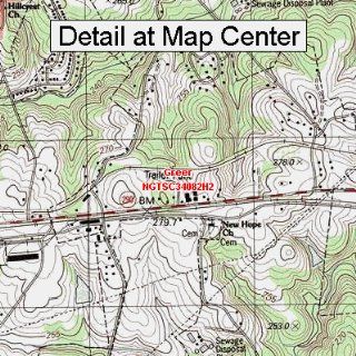 USGS Topographic Quadrangle Map   Greer, South Carolina