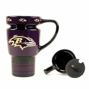 Baltimore Ravens 16 Oz. Travel Coffee Mug With Lid Sports