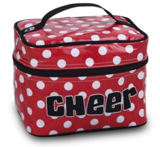Katz Cosmetic Case Cheer Red/White Dot: Shoes