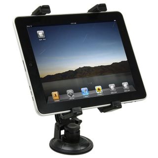 Black Windshield Holder for Apple iPad