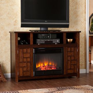 Leone Expresso Electric Media Fireplace