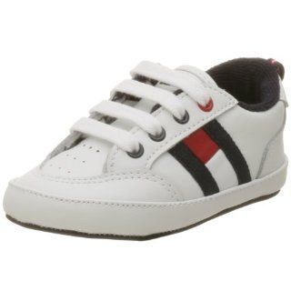 Infant/Toddler Ross Sneaker,White/Navy/Red,1 M US Infant: Shoes