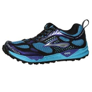 Brooks Womens Cascadia 6 Blue Athletic Trail Shoes