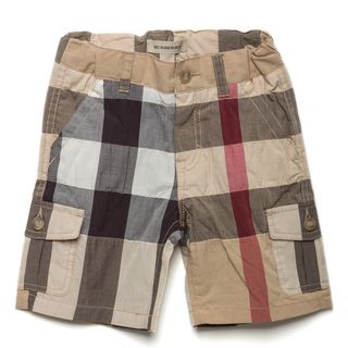 Burberry Boys Classic Check Cargo Shorts
