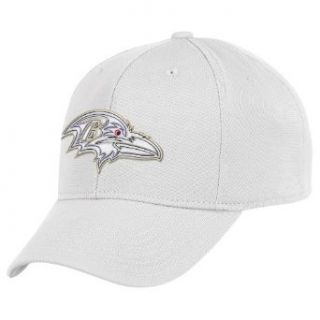 NFL Baltimore Ravens End Zone White Structured Flex Hat