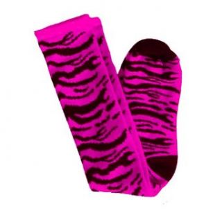 Tall Zebra Stripe Socks: Clothing