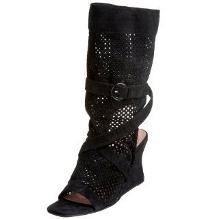  Gwyneth Womens Underground Wedge Bootie,Black,6 M US: Shoes