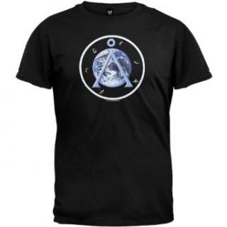 Stargate SG 1   Earth Emblem T Shirt: Clothing
