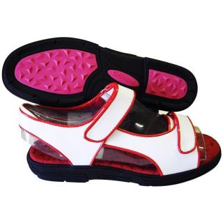 Golfstream Ladies Red Golf Sandals