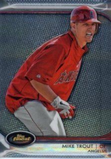  2012 Topps Finest Baseball #78 Mike Trout Angels