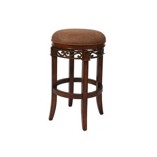 Carmel 26 inch Backless Wood Counter Stool