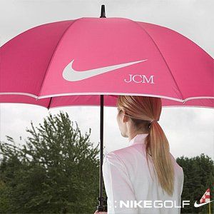 Ladies Personalized Nike Golf Umbrella   Pink Sports