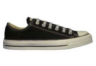 Star Lo Top Black Canvas Shoes with Extra Pair of Grey Laces: Shoes
