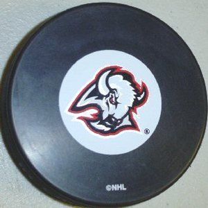 Buffalo Sabres NHL Team Logo Throwback Autograph Hockey