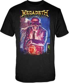 Megadeth   Rust in Peace T Shirt, MEDIUM Clothing