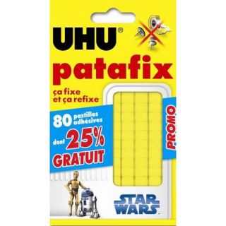 UHU Patafix 80 pastilles dont 25% gratuit   Achat / Vente COLLE