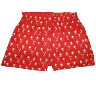 LivnLAXn Lacrosse Boxers   Raven Red Clothing
