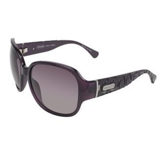 Coach Womens S 3010 Purple Sunglasses