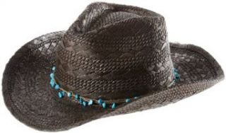 TROPICAL TRENDS Toyo Beaded Cowboy Hat [LT113OS], ESPRESSO