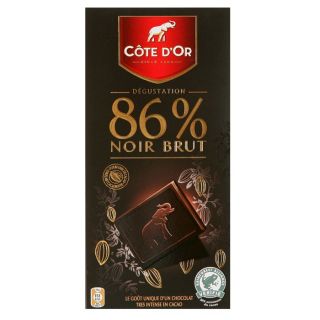 86% 100gr   Achat / Vente CHOCOLAT EN TABLETTE Chocolat Noir Brut 86