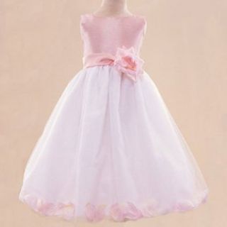 New PINK Baby FLOWER GIRL PAGEANT Wedding Dress 3T: Lito