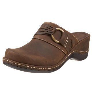 White Mt. Womens Powergirl Clog,Brown,5 M US Shoes