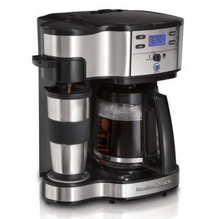 Hamilton Beach Two way Brewer Single Serve and 12 cup Coffee Maker