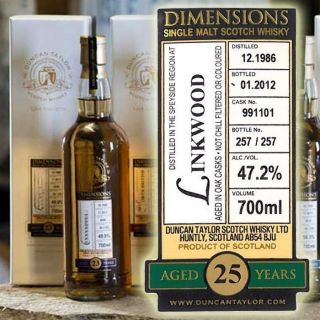 Linkwood 1986 dimensions   Single Malt Scotch Whisky  speyside