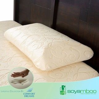 Comfort Dreams Soyamboo Queen size Memory Foam Pillow