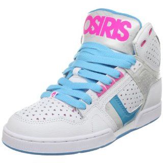 Osiris Womens NYC 83 Girl Skate Shoe,White/Silver/Perf,5 M US Shoes