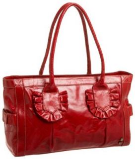 Helen Welsh EW Ruffle Tote,Lobster,one size Clothing