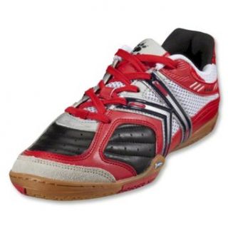 com Kelme Michelin Star360 Indoor Soccer Shoes (Red/Black) Clothing