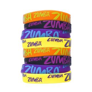 Zumba Fitness Rubber Bracelets II (8 Pack) Sports