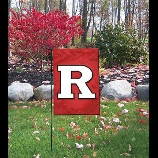 Rutgers Scarlet Knights GARDEN Flag Banner Applique