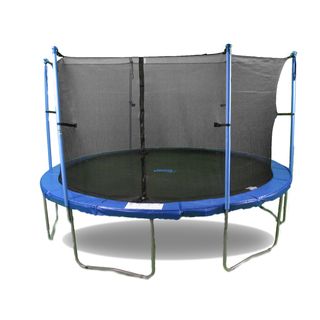Upper Bounce Trampoline and Enclosure Set with Easy Assemble