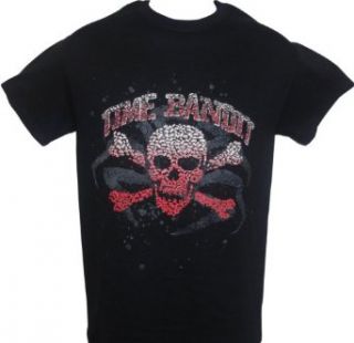 Time Bandit Red Crab T Shirt, Black Clothing
