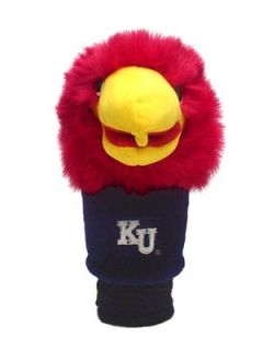 Kansas Jayhawks Plush Mascot Headcover: Sports & Outdoors