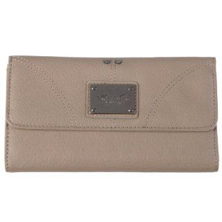 com Kenneth Cole Womens Flapover Genuine Leather Clutch Wallet Shoes