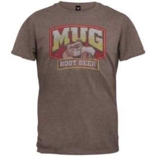 Mug Root Beer   Bulldog Logo Soft T Shirt   Large