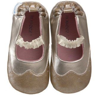 Mary Jane (Infant/Toddler),Gold,3 6 Months (2 M US Infant) Shoes